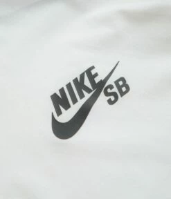 Nike SB Logo T-Shirt - White / Black / Black -FLATSPOT Sales nike sb logo t shirt white black black 3
