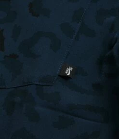 Nike SB Print Bowler Short Sleeve Shirt - Midnight Navy -FLATSPOT Sales nike sb print bowler short sleeve shirt midnight navy 3