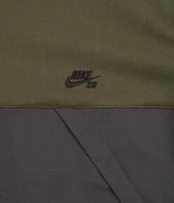 Nike SB Rugby Pullover Jacket - Cargo Khaki / Anthracite / White / Black -FLATSPOT Sales nike sb rugby pullover jacket cargo khaki anthracite white black 4