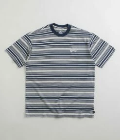 Nike SB Striped T-Shirt - Midnight Navy
