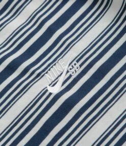Nike SB Striped T-Shirt - Midnight Navy -FLATSPOT Sales nike sb striped t shirt midnight navy 3