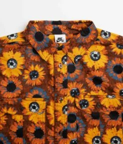 Nike SB Tanglin Short Sleeve Shirt - Light Bone / University Gold / White -FLATSPOT Sales nike sb tanglin short sleeve shirt light bone university gold white 5