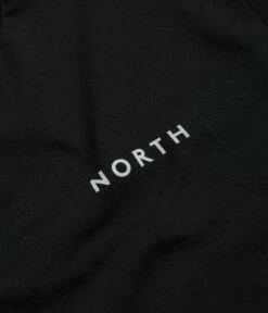 North Film Star Logo T-Shirt - Black / White -FLATSPOT Sales north film star logo t shirt black white 3