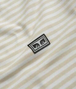 Obey Established Works Eyes Stripe T-Shirt - Clay Multi -FLATSPOT Sales obey established works eyes stripe t shirt clay multi 2