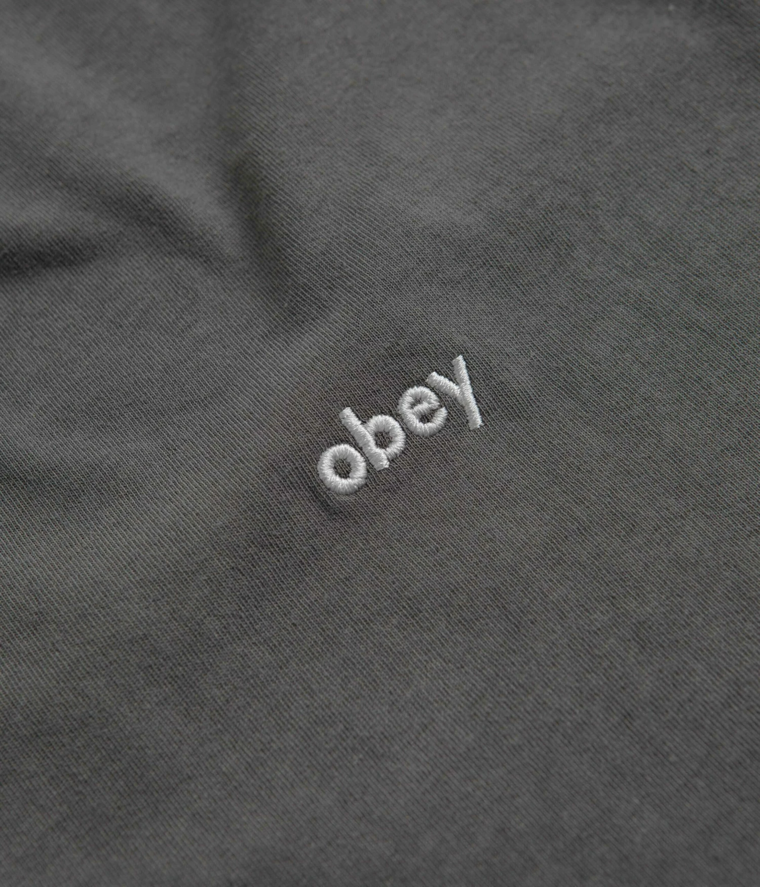Obey Lowercase Pigment T-Shirt - Digital Black 4 Obey Lowercase Pigment T-Shirt - Digital Black - Image 2