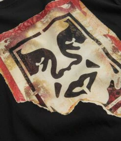 Obey Ripped Icon T-Shirt - Black -FLATSPOT Sales obey ripped icon t shirt black 5