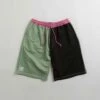 PACCBET Mix Sweat Shorts - Khaki 2 PACCBET Mix Sweat Shorts - Khaki -FLATSPOT Sales paccbet mix sweat shorts khaki 1