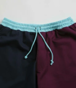 PACCBET Mix Sweat Shorts - Navy -FLATSPOT Sales paccbet mix sweat shorts navy 5