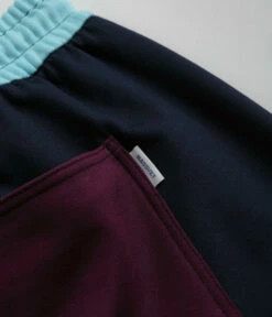 PACCBET Mix Sweat Shorts - Navy -FLATSPOT Sales paccbet mix sweat shorts navy 6