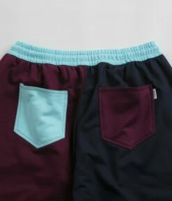 PACCBET Mix Sweat Shorts - Navy -FLATSPOT Sales paccbet mix sweat shorts navy 7