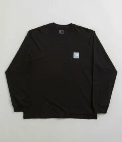 PACCBET Pocket Tag Long Sleeve T-Shirt - Black