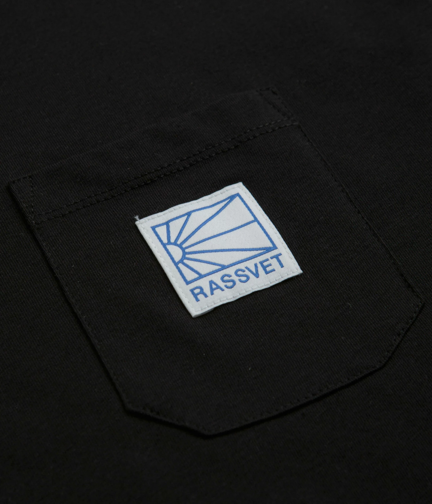 PACCBET Pocket Tag Long Sleeve T-Shirt - Black 5 PACCBET Pocket Tag Long Sleeve T-Shirt - Black - Image 3