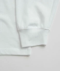 PACCBET Pocket Tag Long Sleeve T-Shirt - White -FLATSPOT Sales paccbet pocket tag long sleeve t shirt white 4