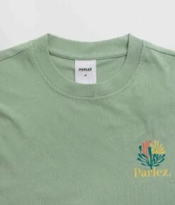 Parlez Revive T-Shirt - Sea Mist -FLATSPOT Sales parlez revive t shirt sea mist 4