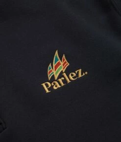 Parlez Savanah Button Down Sweatshirt - Navy -FLATSPOT Sales parlez savanah button down sweatshirt navy 3