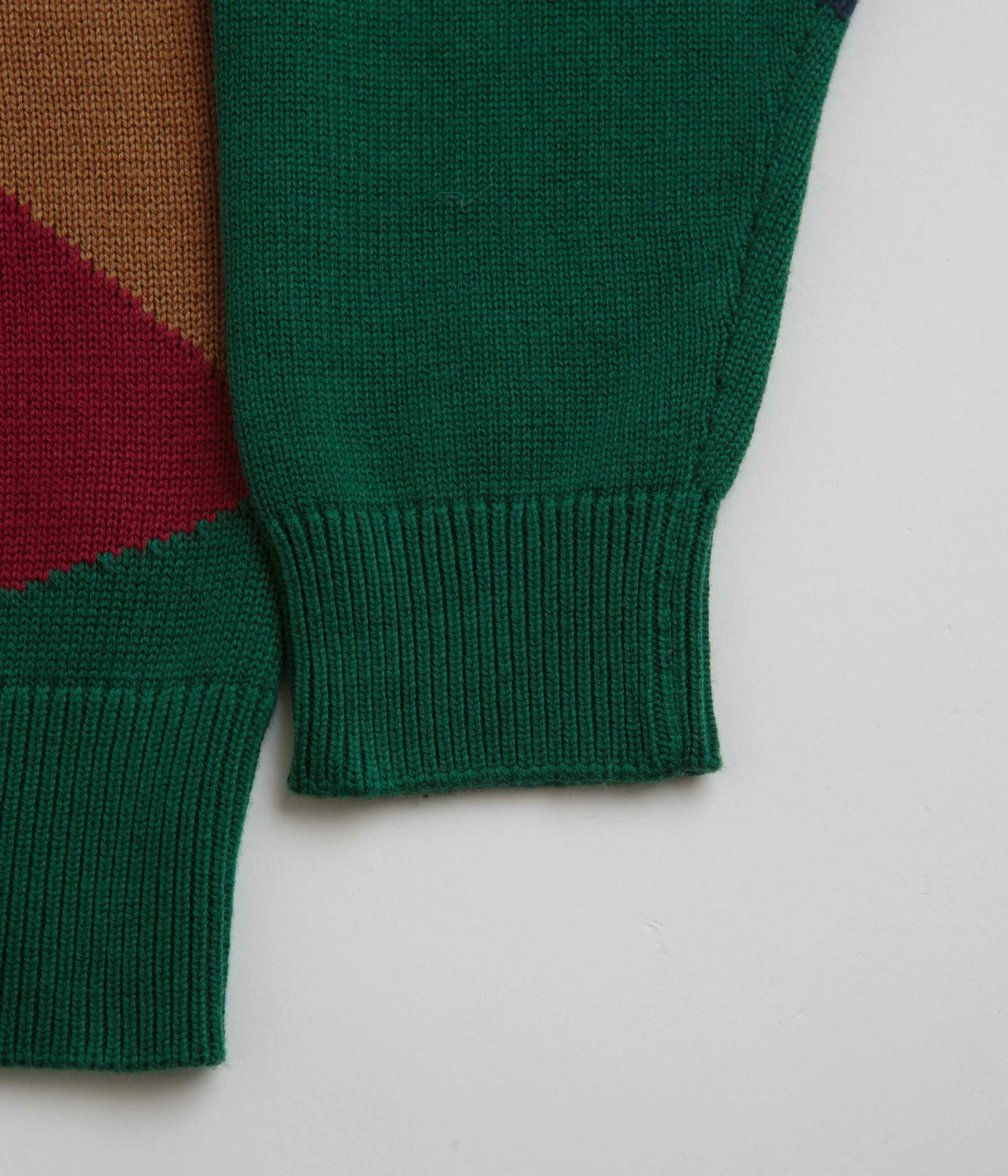 Parlez Yard Knit Crewneck Sweatshirt - Navy / Multi 6 Parlez Yard Knit Crewneck Sweatshirt - Navy / Multi - Image 4