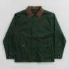Pass Port Invasive Logo Yard Jacket - Forest Green 2 Pass Port Invasive Logo Yard Jacket - Forest Green -FLATSPOT Sales pass port invasive logo yard jacket forest green 1