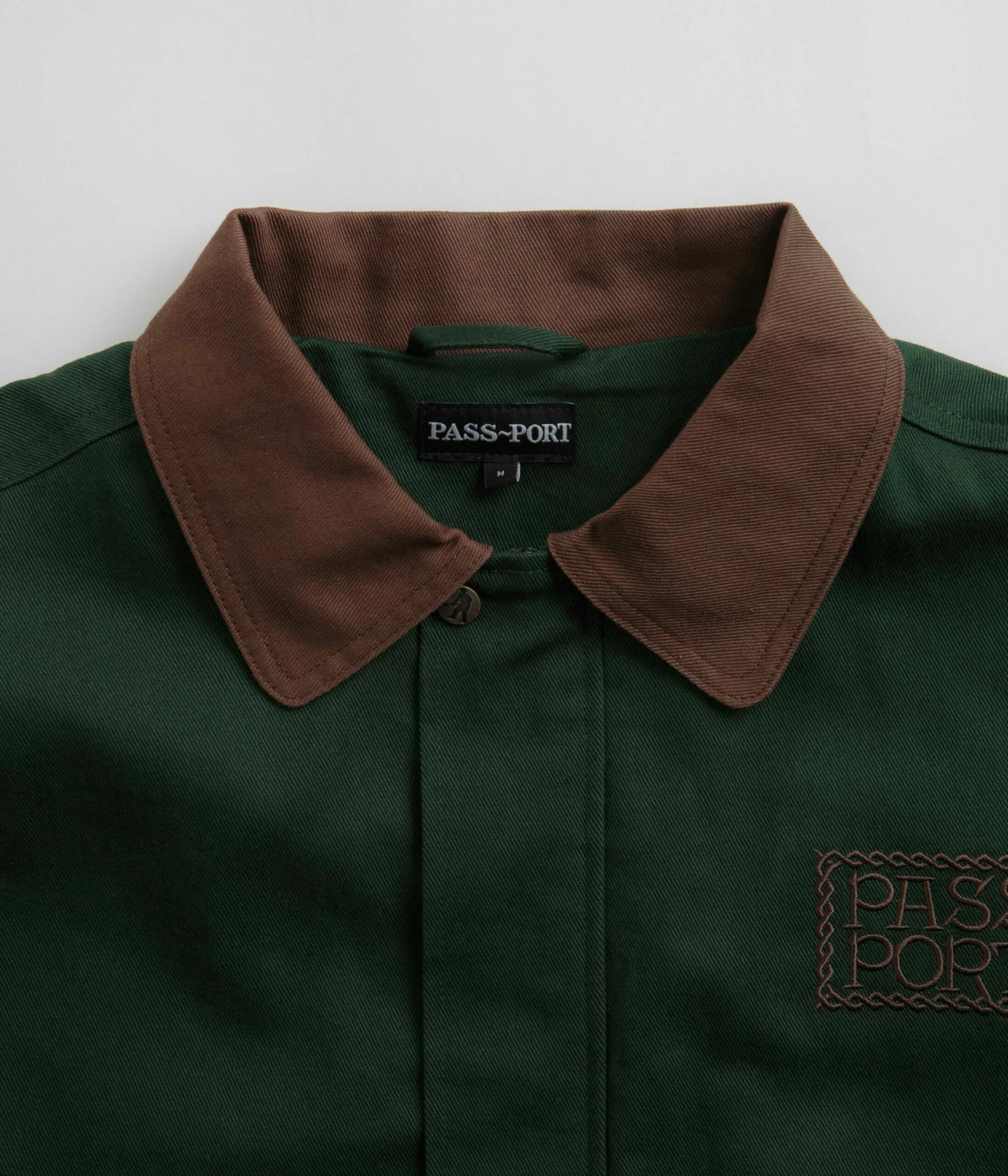Pass Port Invasive Logo Yard Jacket - Forest Green 7 Pass Port Invasive Logo Yard Jacket - Forest Green - Image 5