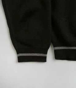 FLATSPOT Sales -FLATSPOT Sales pass port kings x fountain mohair knitted sweatshirt black 2