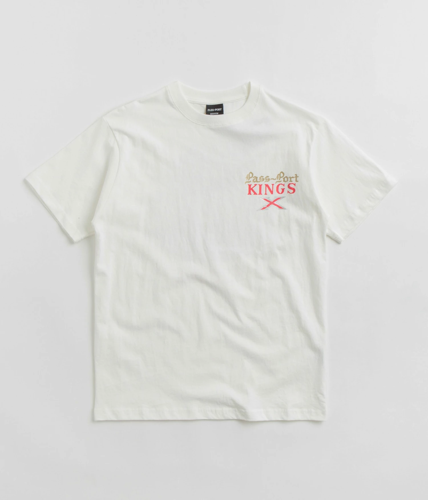 Pass Port Kings X T-Shirt - White 4 Pass Port Kings X T-Shirt - White - Image 2