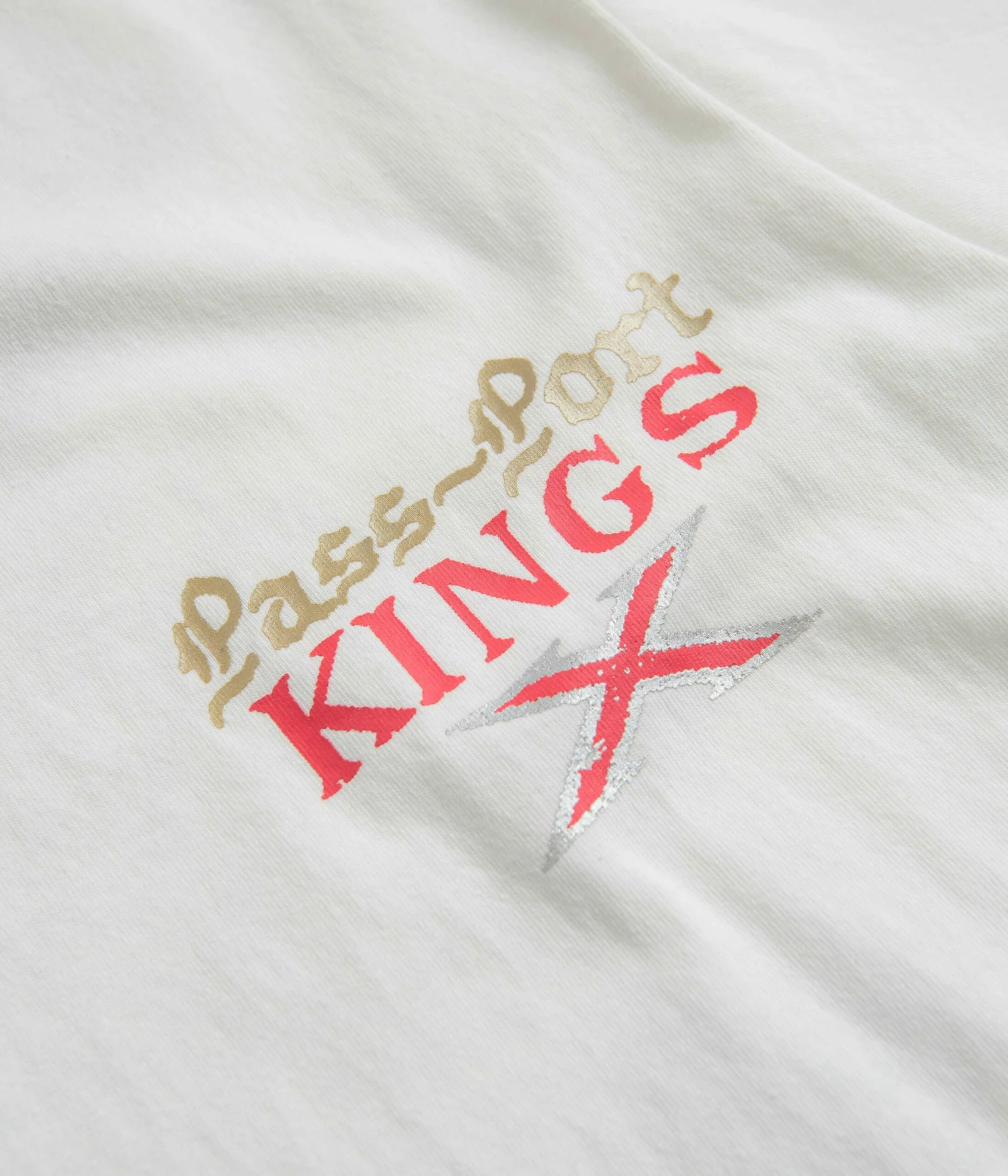 Pass Port Kings X T-Shirt - White 5 Pass Port Kings X T-Shirt - White - Image 3