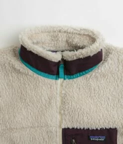 Patagonia Classic Retro-X Jacket - Natural / Obsidian Plum 9 Patagonia Classic Retro-X Jacket - Natural / Obsidian Plum -FLATSPOT Sales patagonia classic retro x jacket natural obsidian plum 4