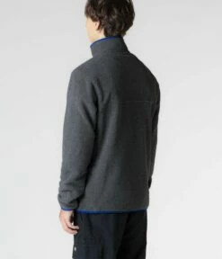 Patagonia Lightweight Synchilla Snap-T Fleece - Nickel / Passage Blue -FLATSPOT Sales patagonia lightweight synchilla snap t fleece nickel passage blue model 3 638a893d 6c2f 4210 a826 c7c2fc3a8c6d