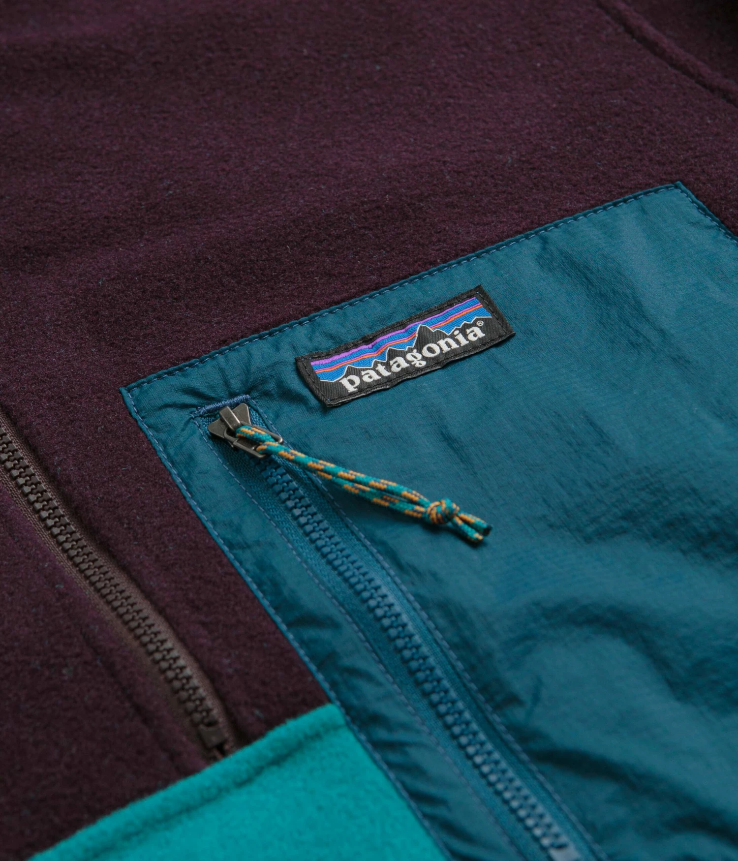 Patagonia Microdini 1/2 Zip Pullover Fleece - Belay Blue 5 Patagonia Microdini 1/2 Zip Pullover Fleece - Belay Blue - Image 3