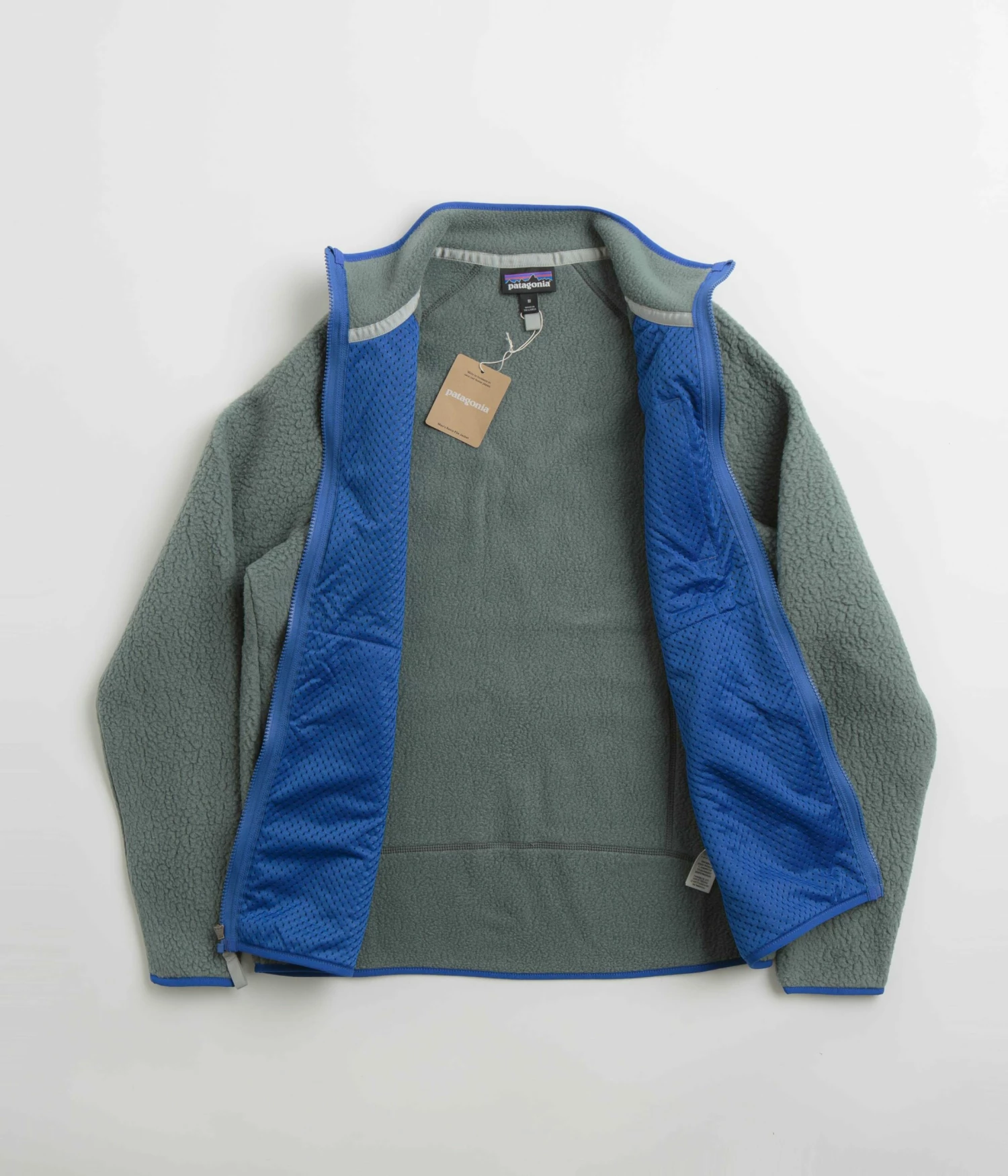 Patagonia Retro Pile Fleece Jacket - Nouveau Green 7 Patagonia Retro Pile Fleece Jacket - Nouveau Green - Image 5