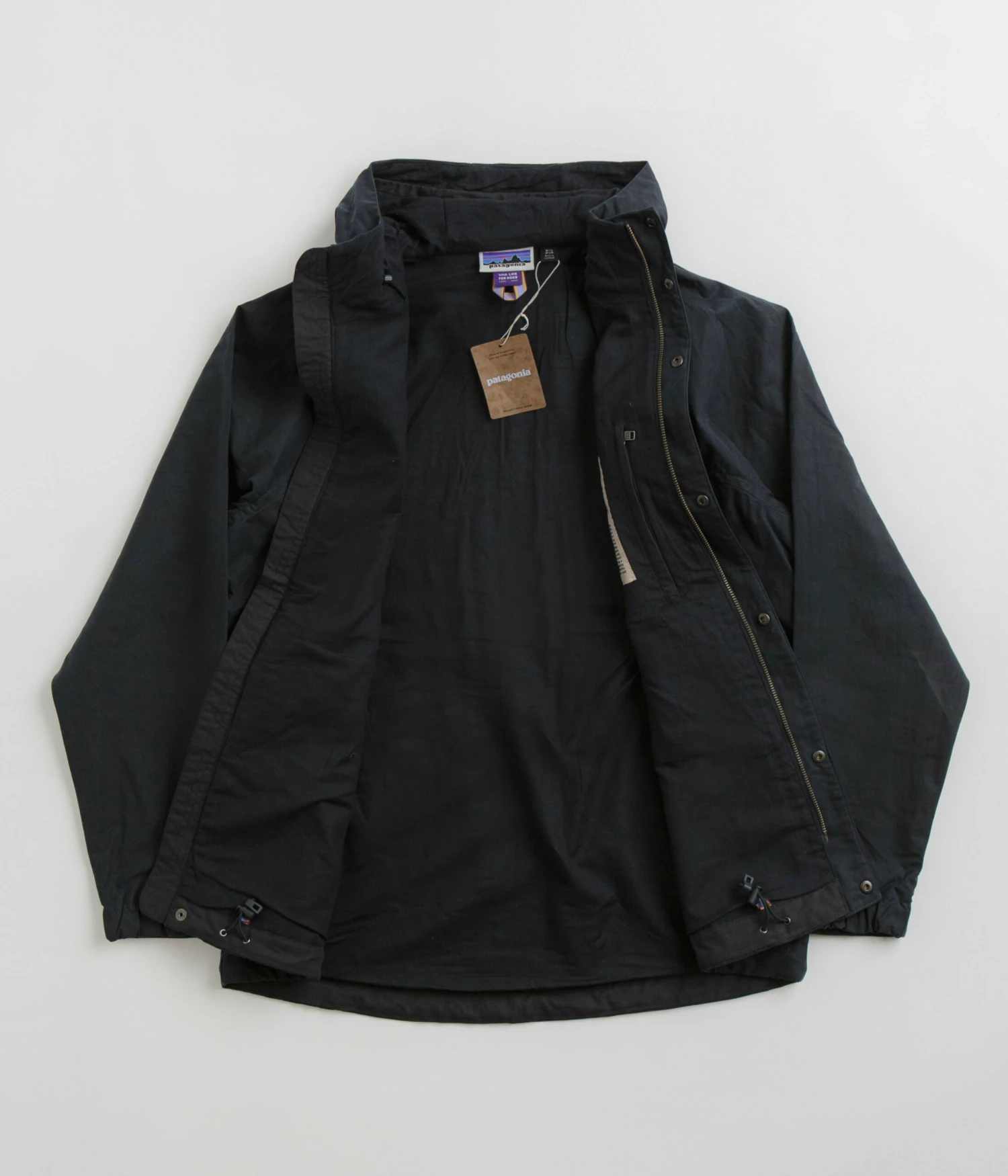 Patagonia Waxed Cotton Jacket - Pitch Blue 7 Patagonia Waxed Cotton Jacket - Pitch Blue - Image 5