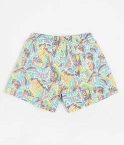 Patagonia Womens Funhoggers Shorts - Thriving Planet: Lago Blue 11 Patagonia Womens Funhoggers Shorts - Thriving Planet: Lago Blue -FLATSPOT Sales patagonia womens funhoggers shorts thriving planet lago blue 3