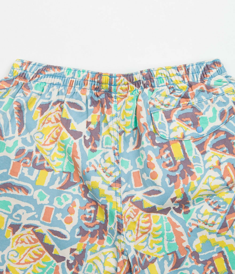 Patagonia Womens Funhoggers Shorts - Thriving Planet: Lago Blue 7 Patagonia Womens Funhoggers Shorts - Thriving Planet: Lago Blue - Image 5