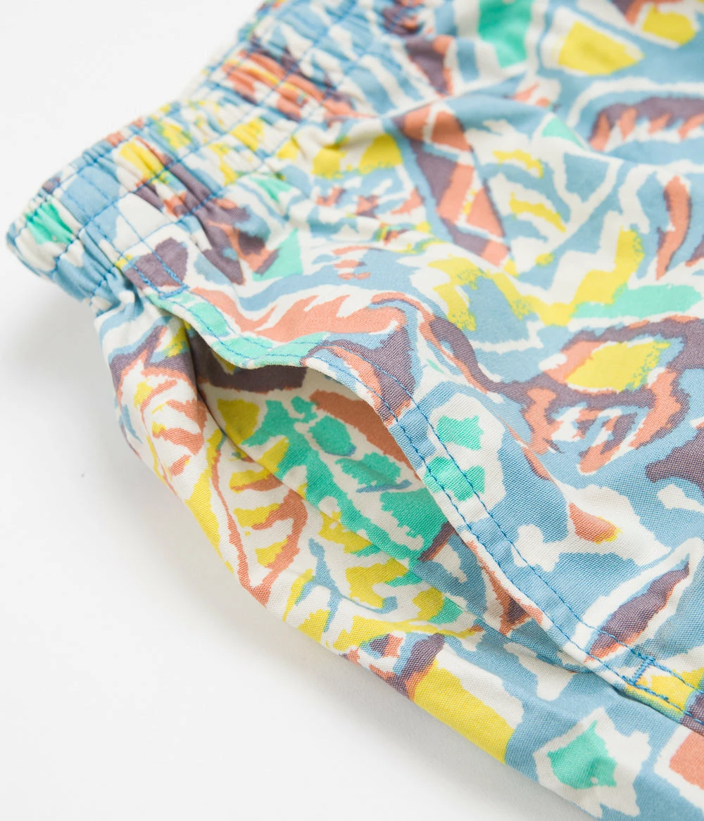 Patagonia Womens Funhoggers Shorts - Thriving Planet: Lago Blue 9 Patagonia Womens Funhoggers Shorts - Thriving Planet: Lago Blue - Image 7