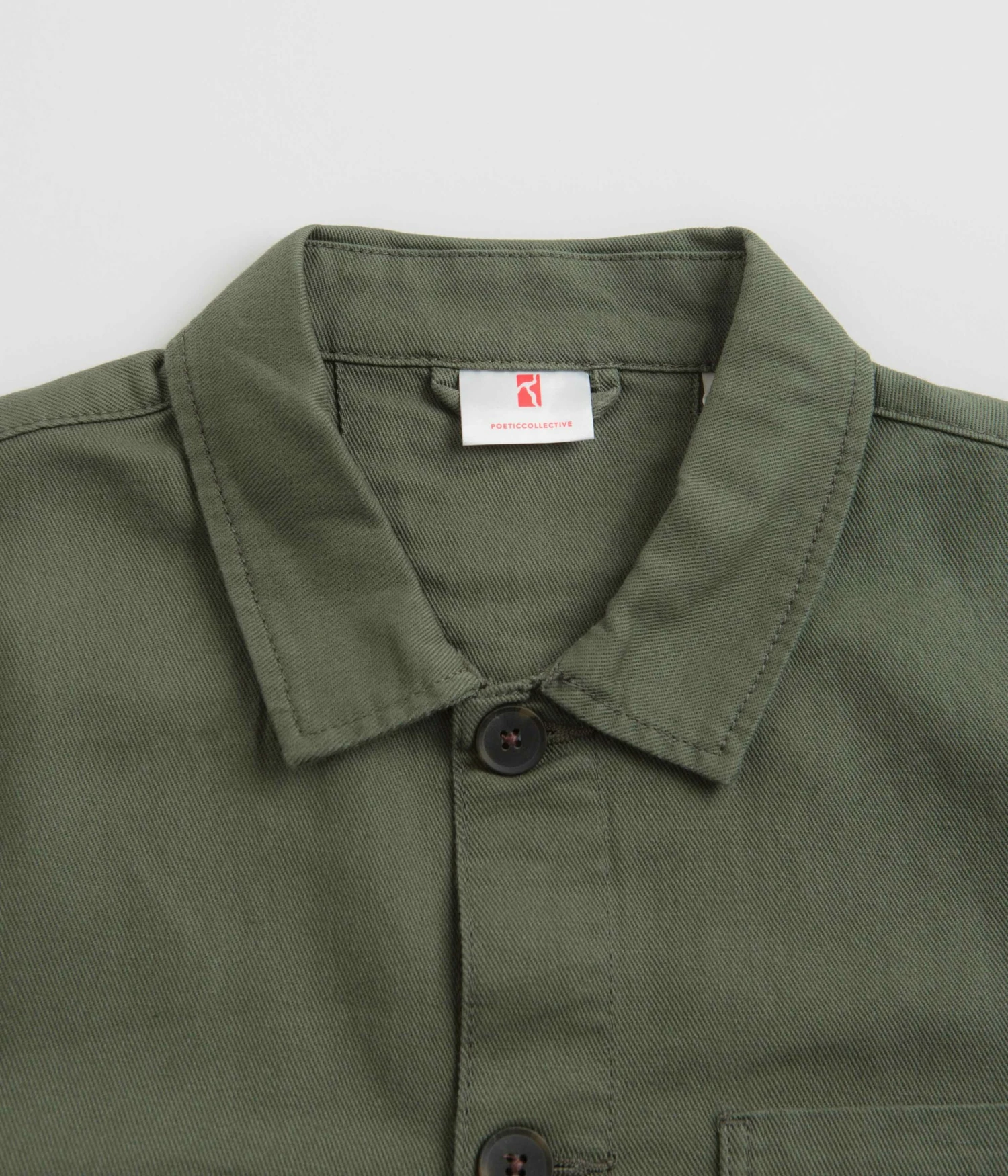 Poetic Collective Worker Jacket - Green 4 Poetic Collective Worker Jacket - Green - Image 2