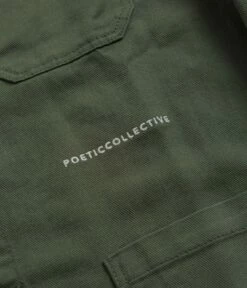 Poetic Collective Worker Jacket - Green 10 Poetic Collective Worker Jacket - Green -FLATSPOT Sales poetic collective worker jacket green 4