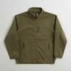 Polar Basic Fleece Jacket - Army Green -FLATSPOT Sales polar basic fleece jacket army green 1