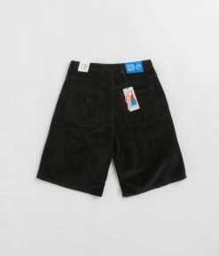 Polar Big Boy Cord Shorts - Black -FLATSPOT Sales polar big boy cord shorts black 3