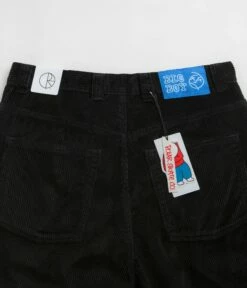 Polar Big Boy Cord Shorts - Black -FLATSPOT Sales polar big boy cord shorts black 6