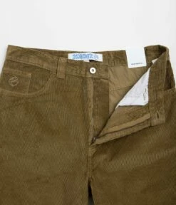 Polar Big Boy Cord Shorts - Brass -FLATSPOT Sales polar big boy cord shorts brass 5