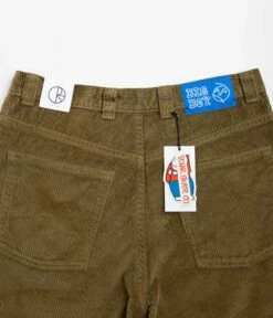 Polar Big Boy Cord Shorts - Brass -FLATSPOT Sales polar big boy cord shorts brass 6