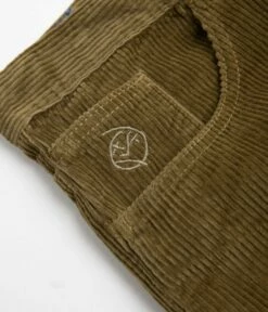 Polar Big Boy Cord Shorts - Brass -FLATSPOT Sales polar big boy cord shorts brass 7