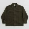 Polar Brushed Twill Theodore Overshirt - Brown 1 Polar Brushed Twill Theodore Overshirt - Brown -FLATSPOT Sales polar brushed twill theodore overshirt brown 1