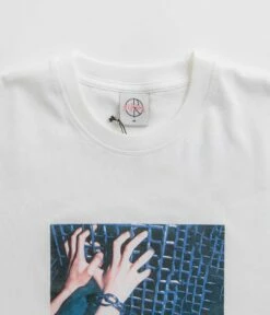 Polar Caged Hands T-Shirt - White -FLATSPOT Sales polar caged hands t shirt white 3