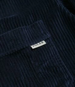 Polar Cord Big Boy Overshirt - Dark Blue -FLATSPOT Sales polar cord big boy overshirt dark blue 4