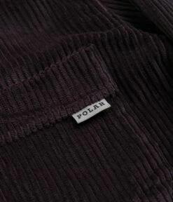 Polar Cord Shirt - Dark Violet -FLATSPOT Sales polar cord shirt dark violet 3
