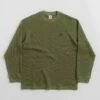 Polar Dan Long Sleeve T-Shirt - Army Green -FLATSPOT Sales polar dan long sleeve t shirt army green 1
