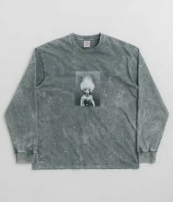 Polar Demon Child Acid Long Sleeve T-Shirt - Grey