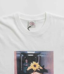 Polar Flower T-Shirt - White -FLATSPOT Sales polar flower t shirt white 3