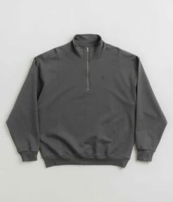 Polar Frank Half Zip Sweatshirt - Graphite