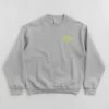 Polar Graph Dave Crewneck Sweatshirt - Silver -FLATSPOT Sales polar graph dave crewneck sweatshirt silver 1